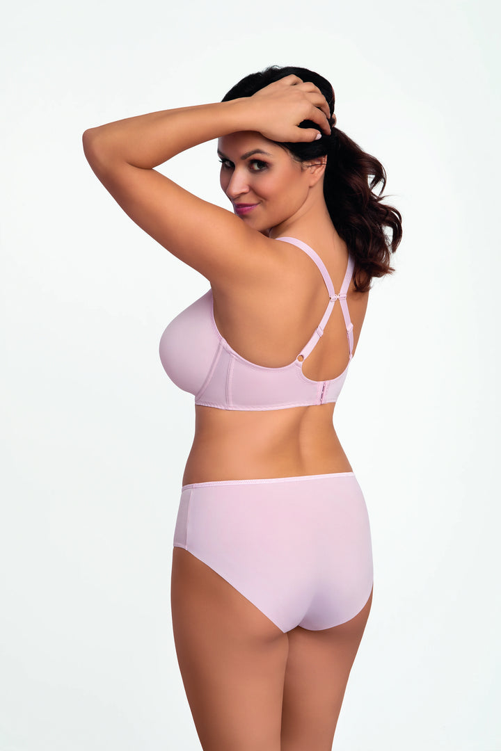 Sophia Pale Pink by Corin Lingerie - T-shirt bra with J hook - view 6