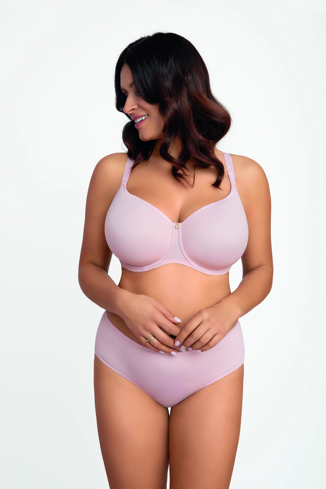 Sophia Pale Pink by Corin Lingerie - T-shirt bra with J hook