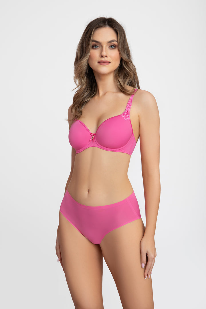Virginia by Corin Lingerie - Pink ribbon T-shirt Bra - view 5