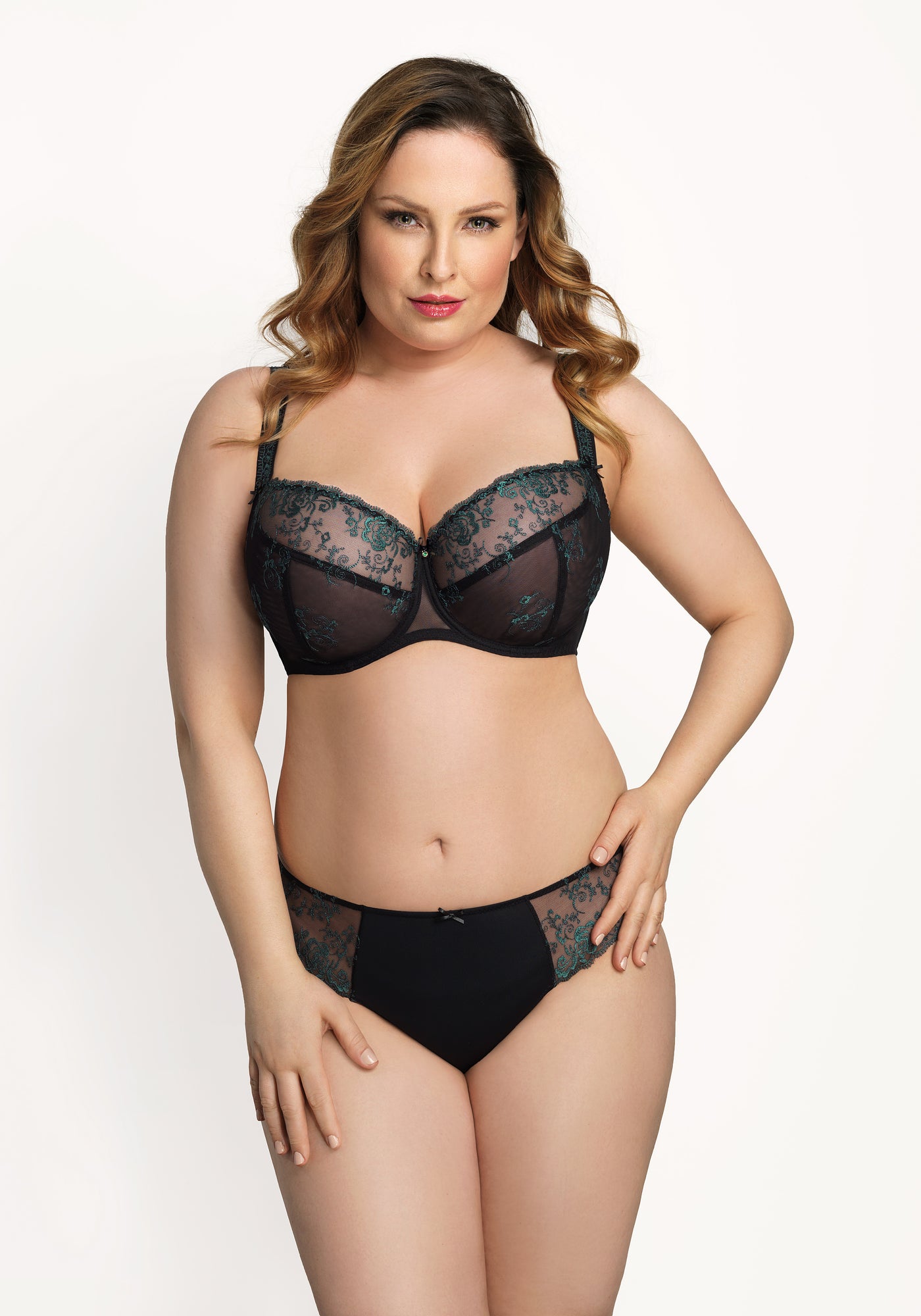 Angelina by Corin Lingerie | Perfect Full Cup Bra Green