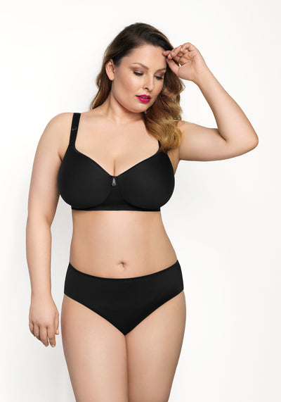 Virginia by Corin Lingerie | Black T-shirt Bra NO WIRE