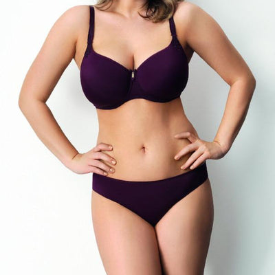 Virginia by Corin Lingerie | Aubergine Full Brief underwear lalingerie.ca canada